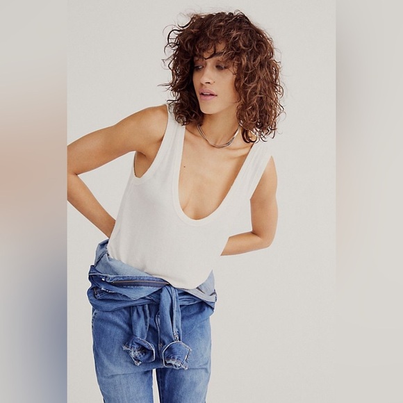 NWT Free People We The Free Take the Plunge Tank - Picture 1 of 7